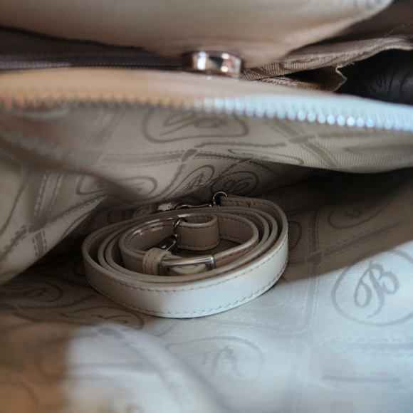 **Brighton Emerson White Purse New With Tags - Picture 5 of 8